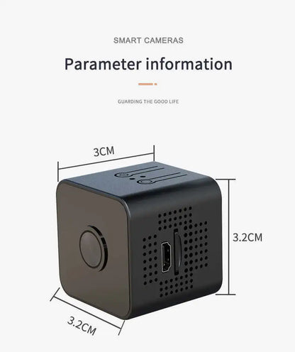 Pocket Mini WiFi Camera – AP Hotspot, 60-Min Battery