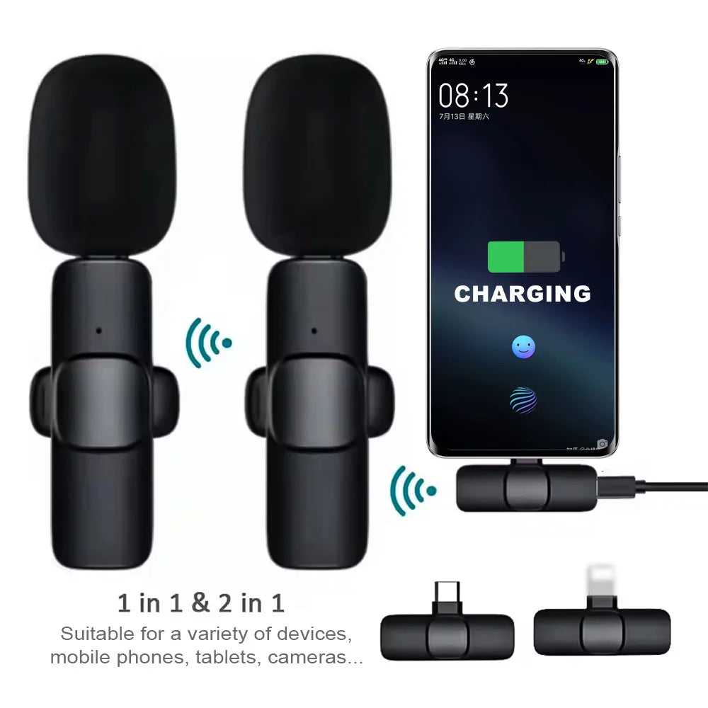K9 Mini Wireless Mic | Clear Audio for Filming, Podcasts & Conferences