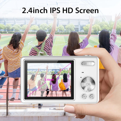 8x Zoom Digital Camera Autofocus; Compact 1080P Camera