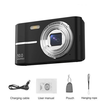 8x Zoom Digital Camera Autofocus; Compact 1080P Camera