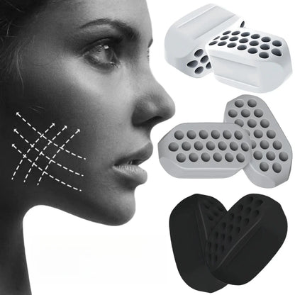 2PCS Jaw Line Exerciser Fitness Chew