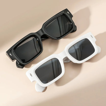 1PC Unisex Retro Square Sunglasses for Outdoor Travel Driving