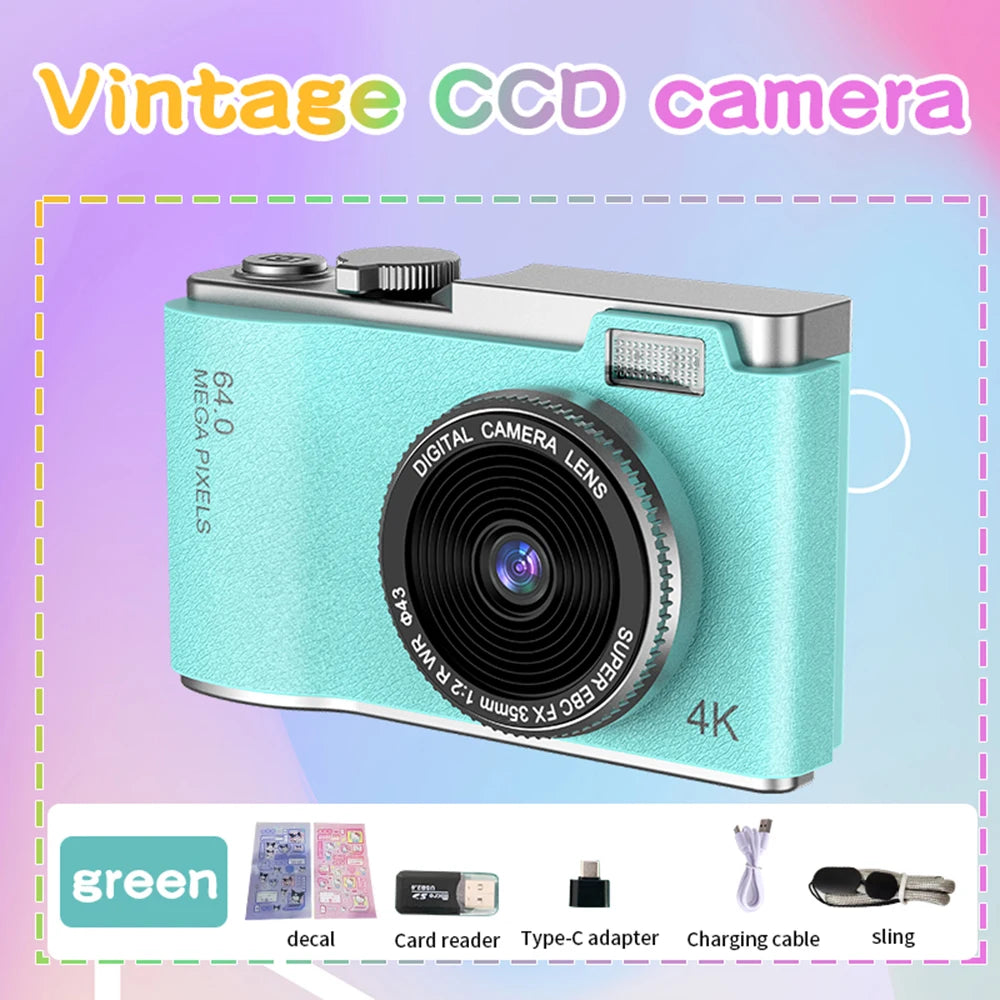 8x Zoom Digital Camera Autofocus; Compact 1080P Camera