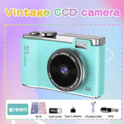 8x Zoom Digital Camera Autofocus; Compact 1080P Camera