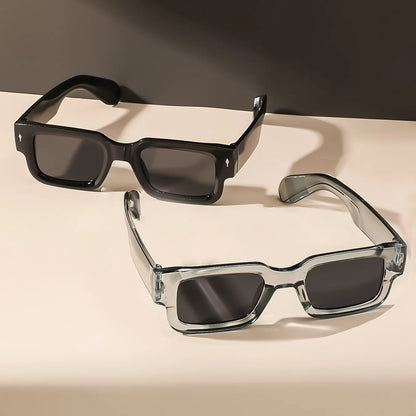 1PC Unisex Retro Square Sunglasses for Outdoor Travel Driving