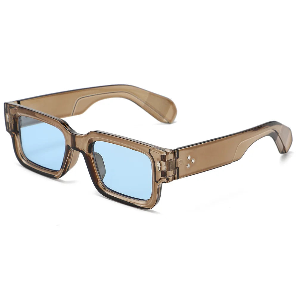 1PC Unisex Retro Square Sunglasses for Outdoor Travel Driving